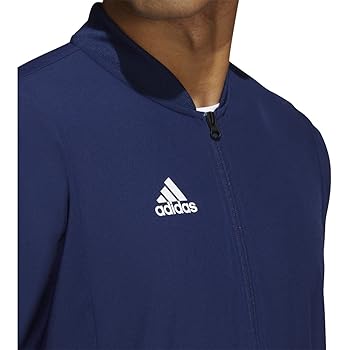 adidas Mens Sideline 21 Woven Bomber Jacket L at Amazon